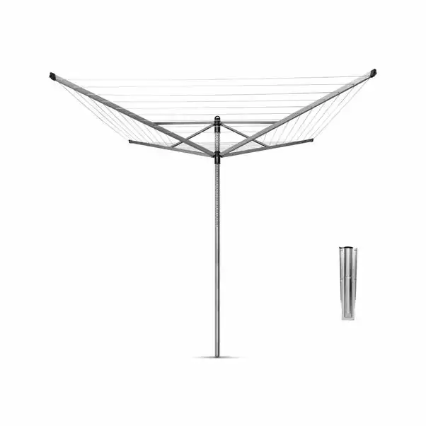 Brabantia 4 Arm Rotary Liftomatic Airer, 60m - Image 3