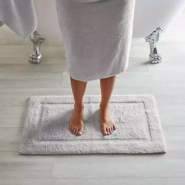 Dorma Sumptuously Soft Silver Birch Bath Mat - Image 3