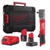 Milwaukee M12 FRAIWF12-622X 12V 1/2" Right Angle Impact Wrench With 1x 2.0Ah & 1x 6.0Ah Battery