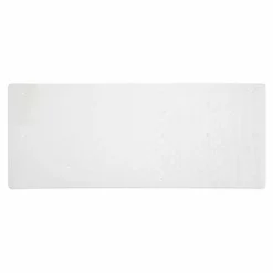 Dunelm White Rubber Bath Mat