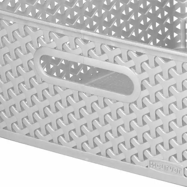 Curver 13L Grey Basket - Image 5
