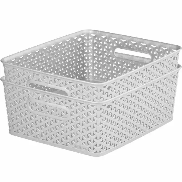 Curver 13L Grey Basket - Image 6