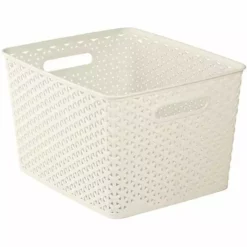 Curver 18L Vintage White Basket