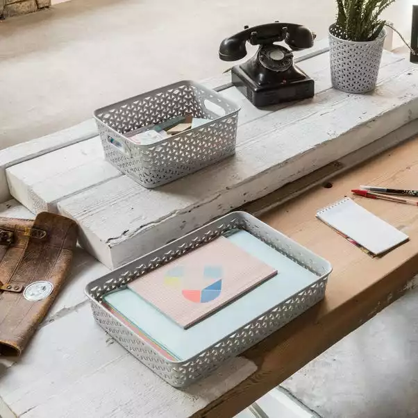 Curver Grey A4 Tray - Image 2