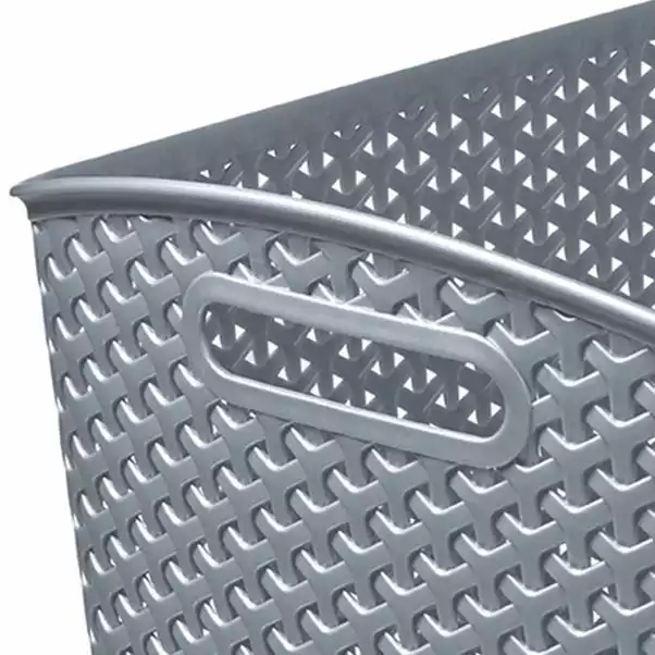 Curver 28L Grey Basket - Image 3
