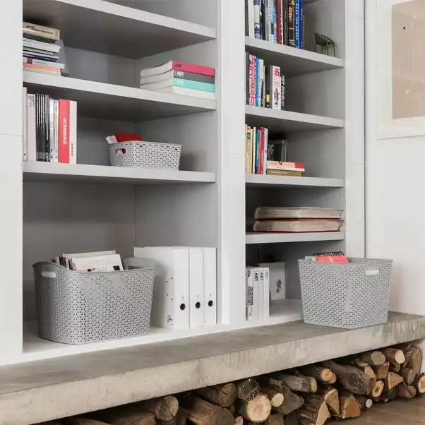 Curver 28L Grey Basket - Image 5