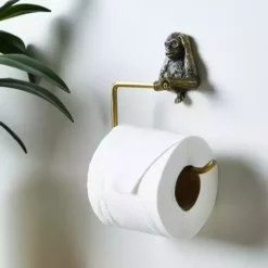 Dunelm Monkey Toilet Roll Holder