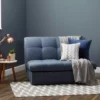 Dunelm Navy Rowan Single Sofa Bed