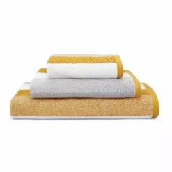 Elements Stripe Ochre Towel