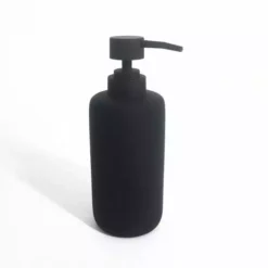 Elements Matt Black Lotion Dispenser
