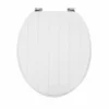 Dunelm Tongue And Groove White Toilet Seat