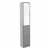 Lloyd Pascal Sicily Grey Tall Cabinet