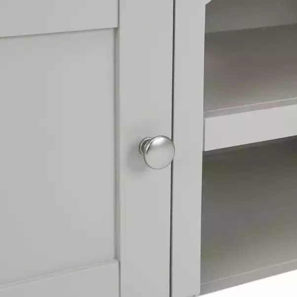 Dunelm Bromley Grey Wide TV Stand - Image 6