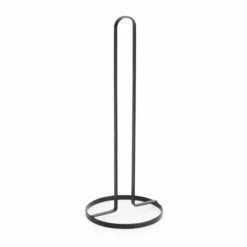 Dunelm Wire Black Kitchen Roll Holder