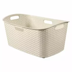 Curver My Style Cream 50 Litre Laundry Basket