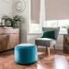 Dunelm Isla Pouffe - Teal