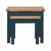 Dunelm Bromley Blue Nest Of Tables