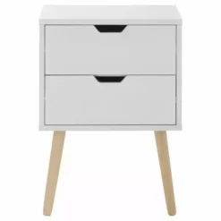 GFW Nyborg 2 Drawer Bedside Table
