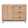 Dunelm Fulton Oak Effect Small Sideboard