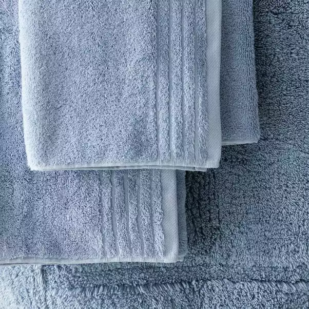 Dorma Tencel Sumptuously Soft Porcelain Blue Towel - Image 4