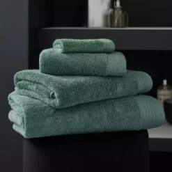 Hotel Pima Cotton Jade Towel