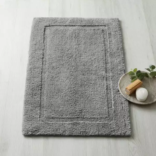 Dorma Sumptuously Soft Dove Grey Bath Mat