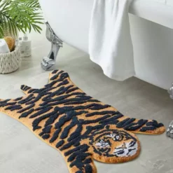 Dunelm Tiger Bath Mat