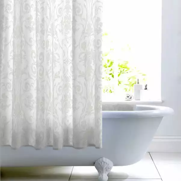 Dorma Regency Silver Shower Curtain
