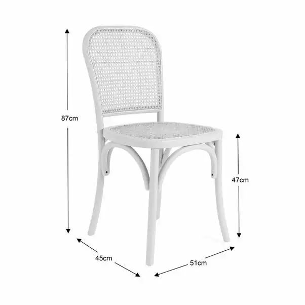 Dunelm Tulle Dining Chair - Image 6