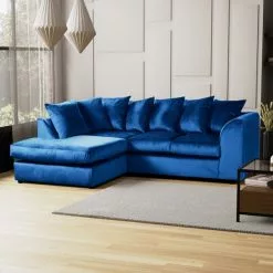 The Original Sofa Company Blake Left Hand Soft Velvet Corner Sofa