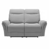 Dunelm Monte Plain Chenille Reclining 2 Seater Sofa