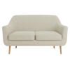 Dunelm Eddie Luna Fabric 2 Seater Small Tub Sofa