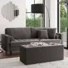 Dunelm Oswald Velvet Buttoned Ottoman Bench