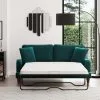 Dunelm Beatrice Matte Velvet 3 Seater Sofa Bed