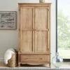 Dunelm Giselle Double Wardrobe, Mango Wood