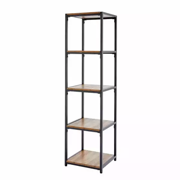 Dunelm Modular 5 Shelf Black Frame Component - Image 5
