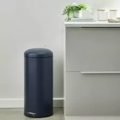 Dunelm 30L Navy Pedal Bin