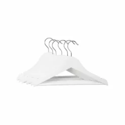 Dunelm Pack Of 6 Kid's Wooden Hangers