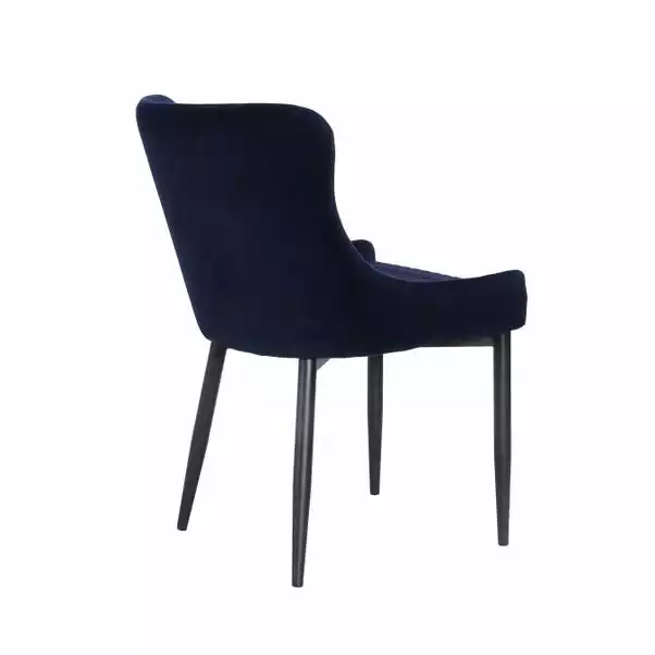 Dunelm Montreal Set Of 2 Velvet Dining Chairs - Image 6