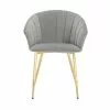 Dunelm Kendall Velvet Carver Dining Chair