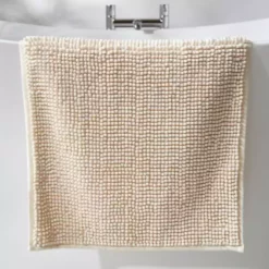 Dunelm Natural Mini Bobble Bath Mat