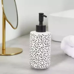 Dunelm Dottie Lotion Dispenser