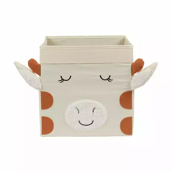 Dunelm Giraffe Felt Foldable Box - Image 2