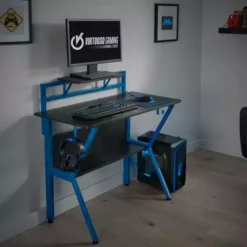 Virtuoso Rogue Blue Gaming Desk