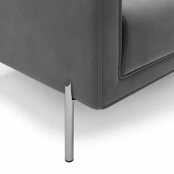 Dunelm Bellamy Luxe Velvet Snuggle Chair - Image 6