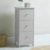 Dunelm Nautical Grey 3 Drawer Unit