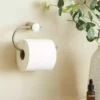 Dunelm Curves Chrome Toilet Roll Holder