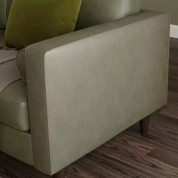 Dunelm Zoe Faux Leather 2 Seater Sofa - Image 6