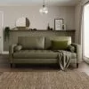 Dunelm Zoe Faux Leather 3 Seater Sofa