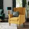 Dunelm Oswald Self Assembly Velvet Chair